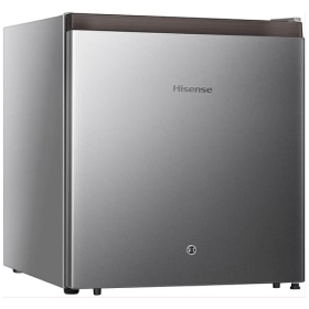 Hisense 60 Litres (Net 44L) Compact Single Door Refrigerator RR60DAGS0 – Silver.