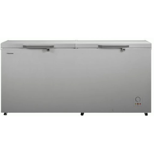 Hisense 660L Premium Double Door Chest Freezer FC-66DT4SA – Grey.