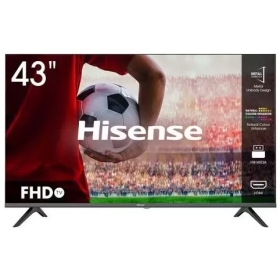 Hisense 43" Full HD LED Digital TV With Inbuilt Free To Air Decoder 43A3G - Black. Full High Definition USB Video Screen Size: 43 Inches  Display Technology: LED Digital DVB-T2 Ready Resolution: UHD Ready 43A3G