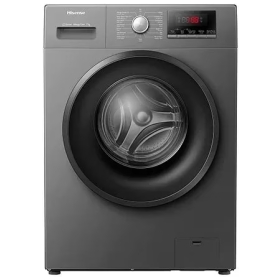 Hisense 7kg Front Loader Washing Machine, 1200 RPM WFQP7012EVMT – Grey.