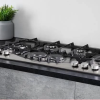 Ariston 90cm Built-in Gas Hob, PH 961TS/IX/A, 6 Gas Burners, Auto Ignition – Stainless Steel Gas Cooker Cooktop - Image 2