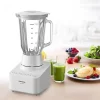 Panasonic 800W Blender MX-MG5421CTZ, 2L Glass Jar, 2 Mills, Ice Crush, Smoothie Maker - White - Image 6