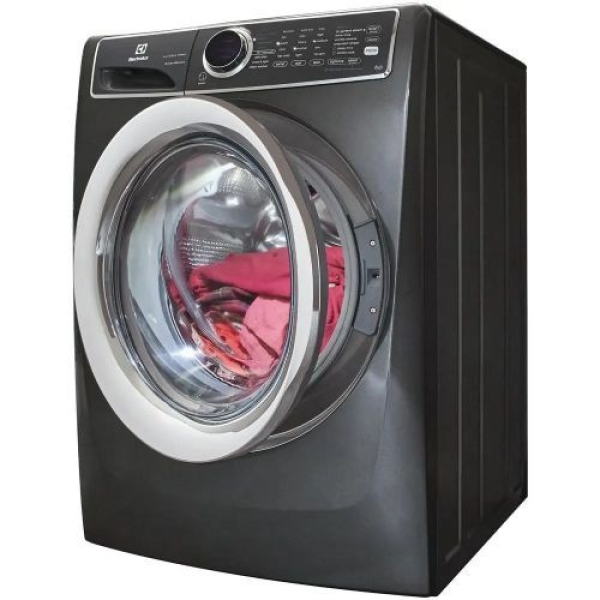 Electrolux 8kg Ultimate Care500 Front Load Washing Machine, Inverter Motor, Steam Wash, 1200rpm - EWF8221DL7- Black - Image 3