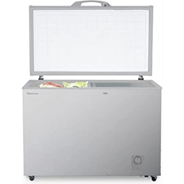 Hisense 400L Chest Freezer FC-40DT4SB1; Single Door Deep Freezer – Grey.