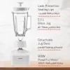 Panasonic 800W Blender MX-MG5421CTZ, 2L Glass Jar, 2 Mills, Ice Crush, Smoothie Maker - White - Image 3