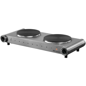 Ariete Double Electric Hot Plate Cooker SFO-0994/2 - Silver