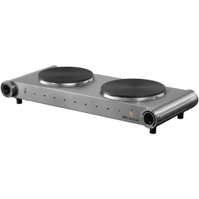 Ariete Double Electric Hot Plate Cooker SFO-0994/2 - Silver
