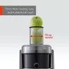 Panasonic 3-In-1 Juicer Extractor MJ-DJ31, Blender, Grinder, 800W, With Durable Metal Spinner, Glass Blender Jug And Mill -Black - Image 6