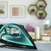 Tefal Ultraglish Steam Iron FV6832M0, Durilium Airglide, Anti-calc, Anti Drip, 2800 Watts, Blue/Black - Image 3