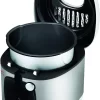 Moulinex Mega Deep Fryer AM480027, 3L Oil, 2100W, 2 kg Capacity, Non-Stick Bowl, Odor Filtration - White - Image 5