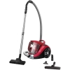 Tefal Compact Power XXL Canister Vacuum Cleaner TW4853HA, 2.5L Easy-Emptying Dust Container, 6.2 m Cord, 550 Watts, Red/Grey
