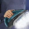 Tefal Ultraglish Steam Iron FV6832M0, Durilium Airglide, Anti-calc, Anti Drip, 2800 Watts, Blue/Black - Image 2
