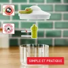 Tefal K1330404 Manual Food Chopper and Mixer, Stainless Steel Blades for Vegetables, Onions, Herbs and Nuts, 5 Second Chopper, 500 ml, Green - Image 7