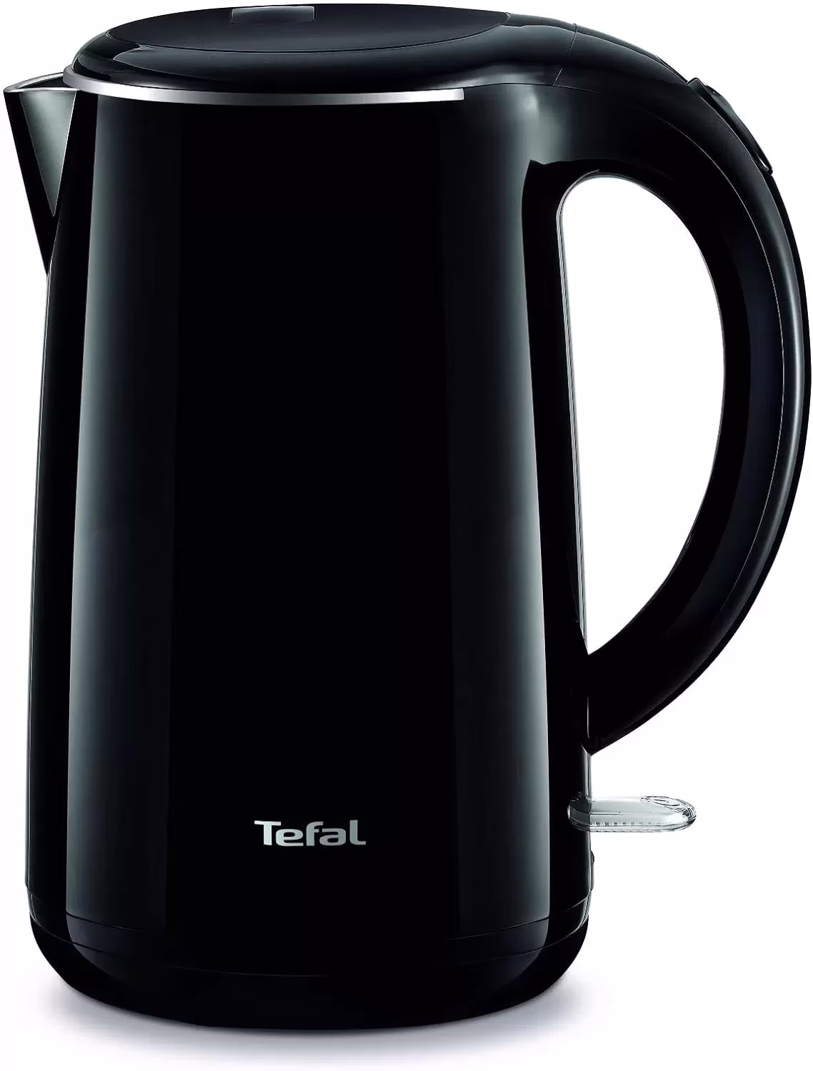 Tefal SafaTea Double Layer Electric Kettle KO260865, 1.7L, 2150W - Black