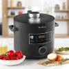 Moulinex 5L Turbo Cuisine Electric Pressure Cooker CE753827 - Black - Image 3