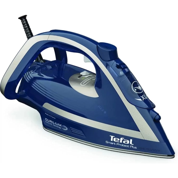 TEFAL Smart Protect+ Steam Iron, 270 ml, 2800 Watts.
