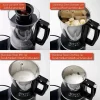 Panasonic Super Mixer Grinder MX-AC400, 1000W, 3 Stainless Steel Jars, 1 Juicer Jar - Black - Image 5