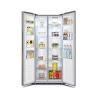 Hisense 560L Fridge, RC-56WS4S2 Side By Side Door Frost Free Refrigerator – Silver - Image 2