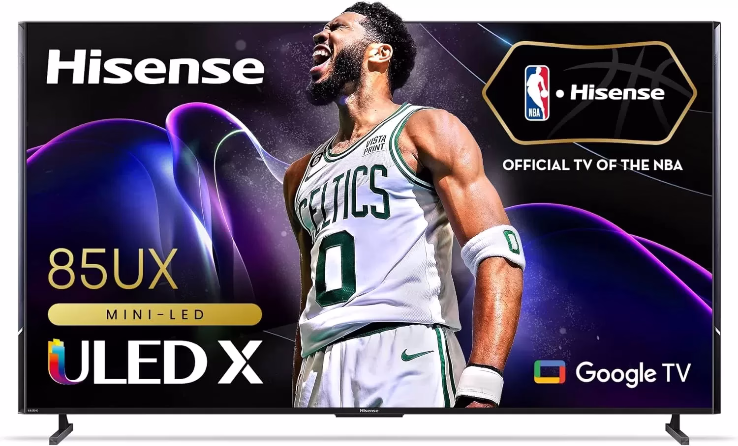 Hisense 85-Inch Class Mini-LED Premium ULED X QLED Series 4K Google Smart TV