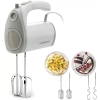 Kenwood Hand Mixer HMP20, Electric Whisk 300W with 5 Speeds + Turbo Button - White