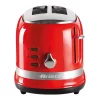 Ariete 0149R Moderna 2 Slice Toaster, Defrost, Heating & Cooking Function, Red - Image 4