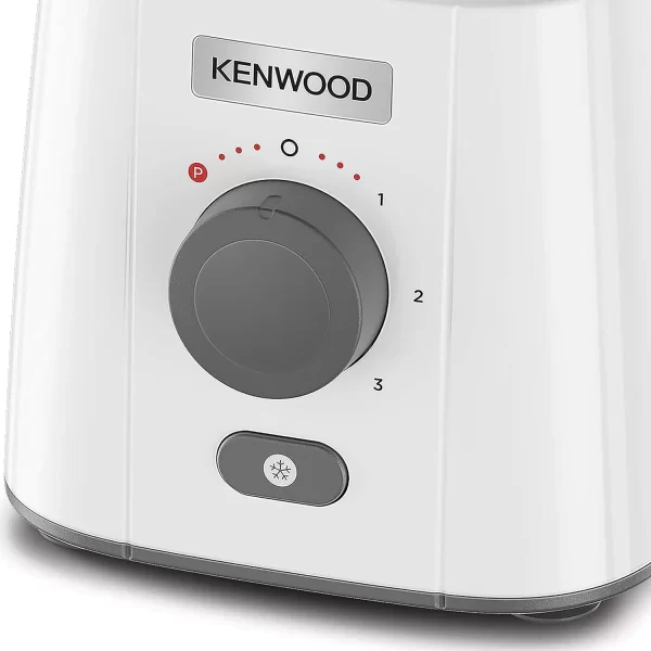 Kenwood Blender BLP41.HO, 650W Smoothie Blender, 1.5L With Extra Blender Jar, Grinder Mill, Grater Mill, Ice Crush Function - White - Image 11