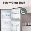 Hisense 419L Double Door Fridge RT419N4DGN; Top Mount Freezer Frost Free Refrigerator With Water Dispenser – Silver - Image 3