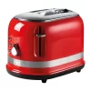 Ariete 0149R Moderna 2 Slice Toaster, Defrost, Heating & Cooking Function, Red - Image 5
