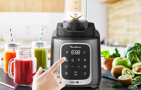 Moulinex Digital Blender LM91HD27, InfinyMix+, 1.75L Tritan Jar,Travel Cup, 5 Auto Programs + Manual Control - Image 4