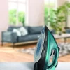 Tefal Ultraglish Steam Iron FV6832M0, Durilium Airglide, Anti-calc, Anti Drip, 2800 Watts, Blue/Black - Image 4