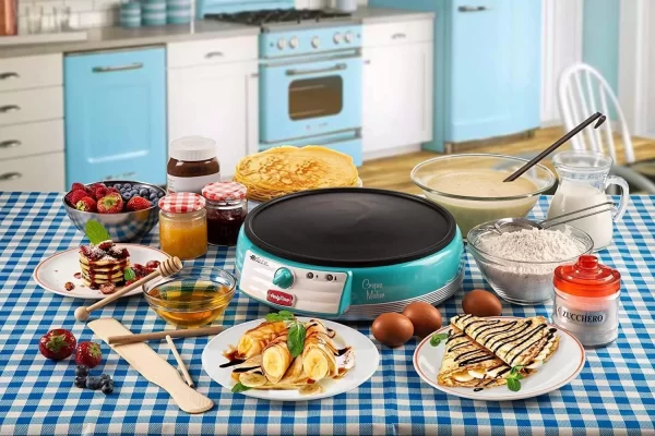 ARIETE 0202 Partytime Crepe Maker 1000 W Turquoise - Image 2
