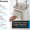 Panasonic Garment Steamer NI-GWF150WTH, 2400W Twin Boiler, Free Angle Adjustment -White - Image 2