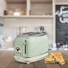 Ariete 0155 Retro Style 2 Slice Bread Toaster - Green - Image 3