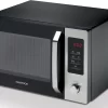 Kenwood 30L Microwave Oven with Grill MWM30, Digital Display, 5 Power Levels, Defrost Function, Auto Menu, 1000W - Black/Silver - Image 3