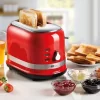 Ariete 0149R Moderna 2 Slice Toaster, Defrost, Heating & Cooking Function, Red - Image 2