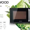 Kenwood 30L Microwave Oven with Grill MWM30, Digital Display, 5 Power Levels, Defrost Function, Auto Menu, 1000W - Black/Silver - Image 5
