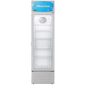 Hisense 370L Single Door Display Cooler | FL-37FC; Vertical Display Chiller, Single Showcase Display Refrigerator
