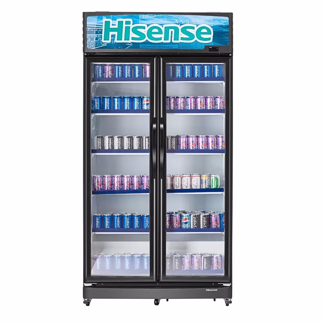 Hisense 990L Double Door Display Cooler FL99WCD1