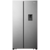 Hisense 670L Side-by-side Refrigerator With Water Dispenser RC-67WS4SB1 Refrigerator, Total No Frost – Silver