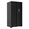 Hisense 670L Side-by-side Refrigerator with Water Dispenser H670SMIA-WD, Total No Frost – Glass Black - Image 5