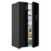 Hisense 670L Side-by-side Refrigerator with Water Dispenser H670SMIA-WD, Total No Frost – Glass Black - Image 4