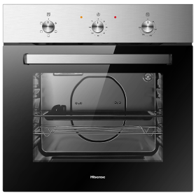 Hisense 60cm Built-in Oven HBO60202; 67-litres, Stainless Steel Electric Oven – Silver.