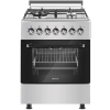 Hisense Cooker 3-Gas Burners And 1-Electric Plate 60x60cm HF631GEES, Electric Oven & Grill, Auto Ignition, Flame Failure Protection.