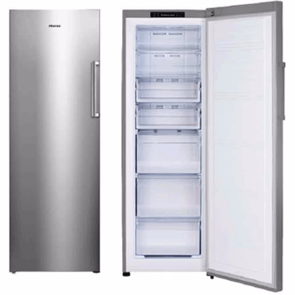 Hisense 310L Upright Freezer – RS-31FR, Multi-Air-Flow System Upright Freezer – Silver.