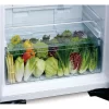 Hitachi 600L Fridge RV800PUN7KBSL, Double Door Top Mount Freezer, LED Control Panel, Inverter Compressor, Frost Free Refrigerator - Brilliant Silver - Image 7