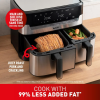 Tefal 8.3L Easy Fry Dual Air Fryer & Grill EY905D40, Roast, Bake, Dehydrate & Broil - Stainless Steel - Image 4