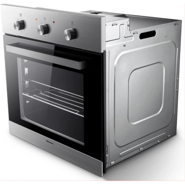 Hisense 60cm Built-In Electric Oven With Fan, 67L Oven, HBO60203 – Stainless Steel. - Image 3
