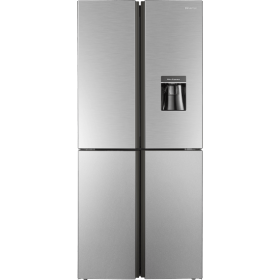 Hisense 515L Multi-Door Refrigerator With Water Dispenser, Total No Frost Fridge – Silver