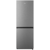 Hisense 290L 2-Door Bottom Freezer Refrigerator, Energy Class A+, Reversible Door, LED Lighting, Mechanical Defrost, Silver, RB290D4S.