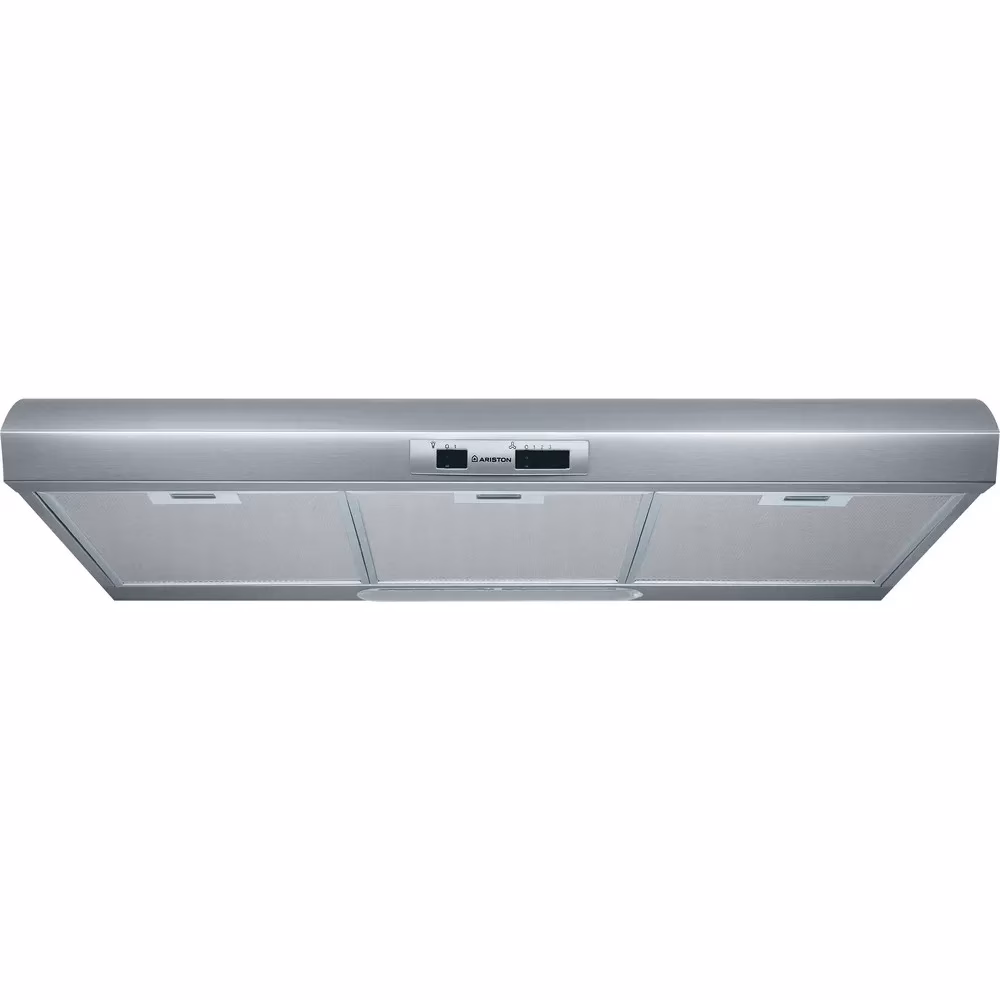 Ariston Cooker Hood 90cm SL-191 IX, 2-In-1 Self Extraction Slim Hood (Free Standing – Easy Installation) – Silver – Poland – Kitchen Extractor Fan